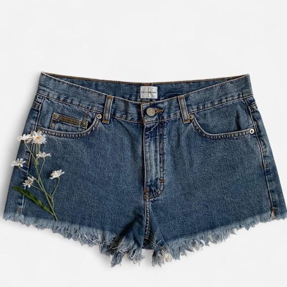 Calvin Klein Pants - Vintage Calvin Klein cutoff denim shorts